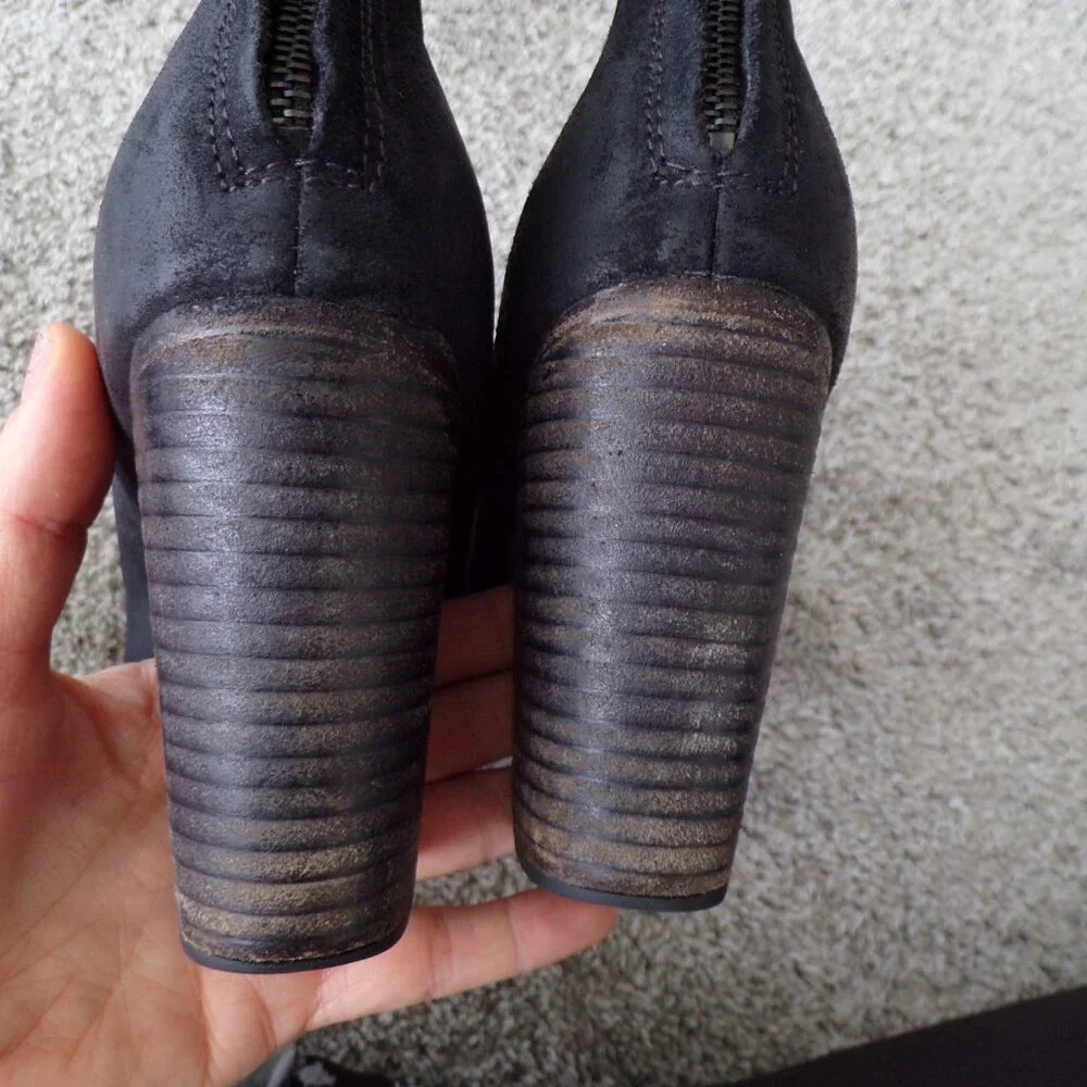 Rag and Bone black leather ankle boots 37
